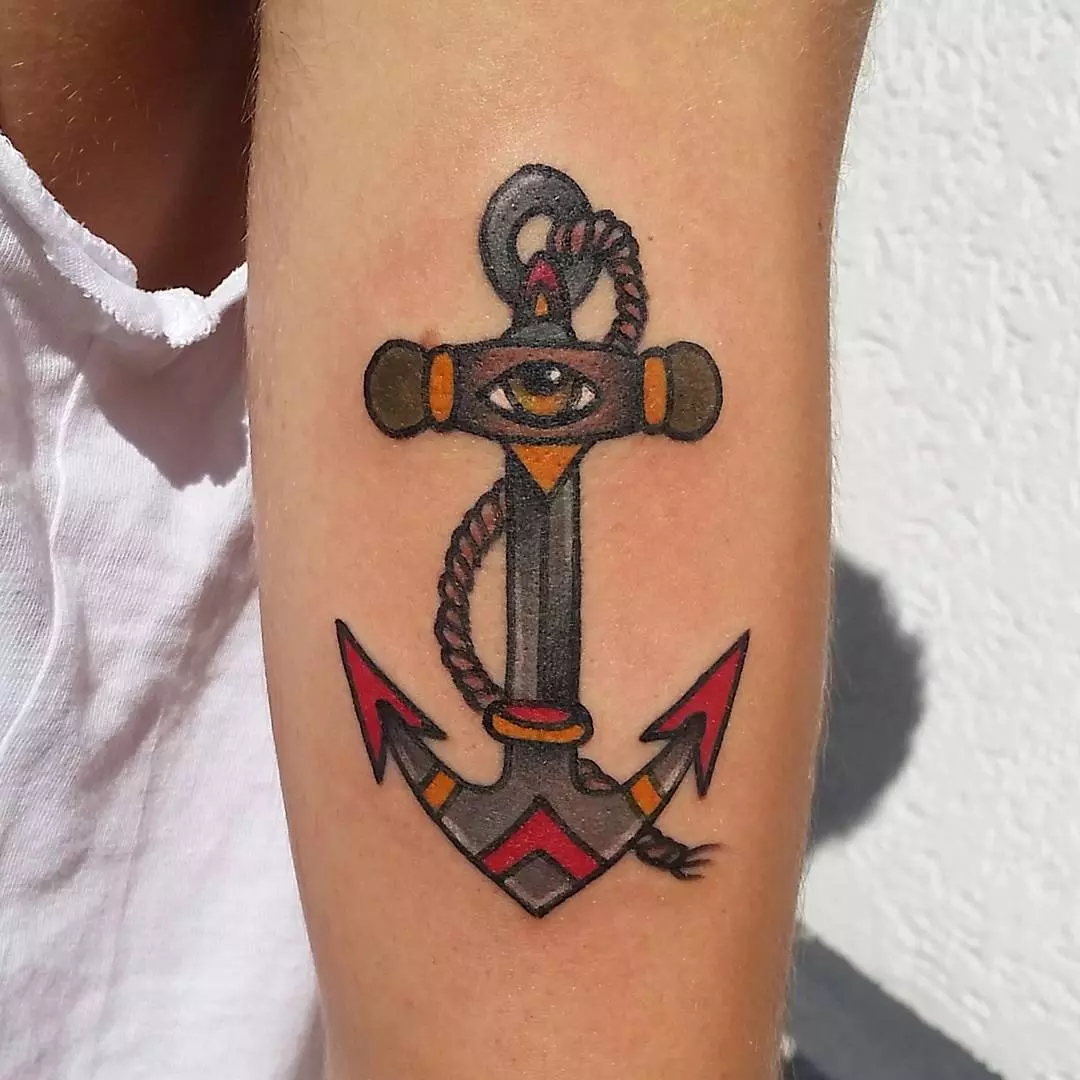 95+ Best Anchor Tattoo Designs & Meanings - Love of The Sea (2019)