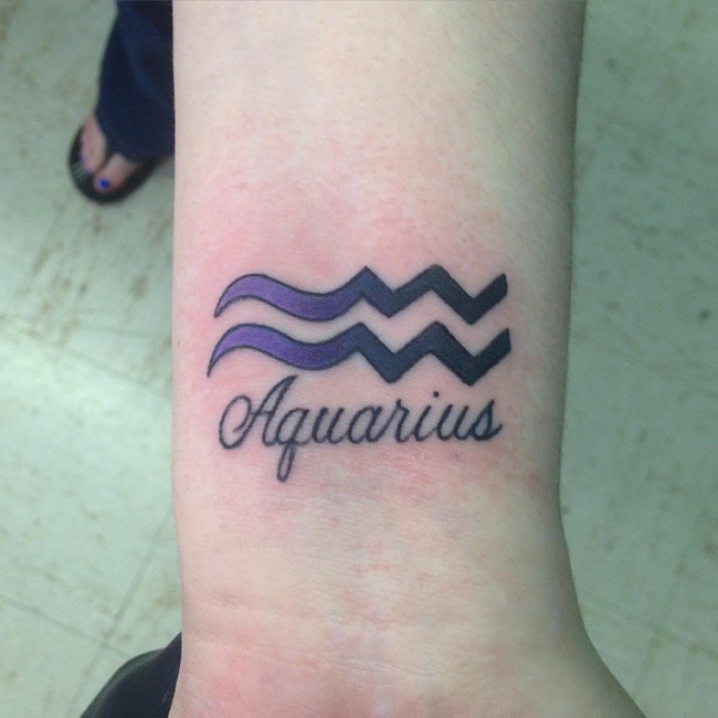 Aquarius tattoo