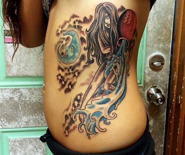 Aquarius tattoo