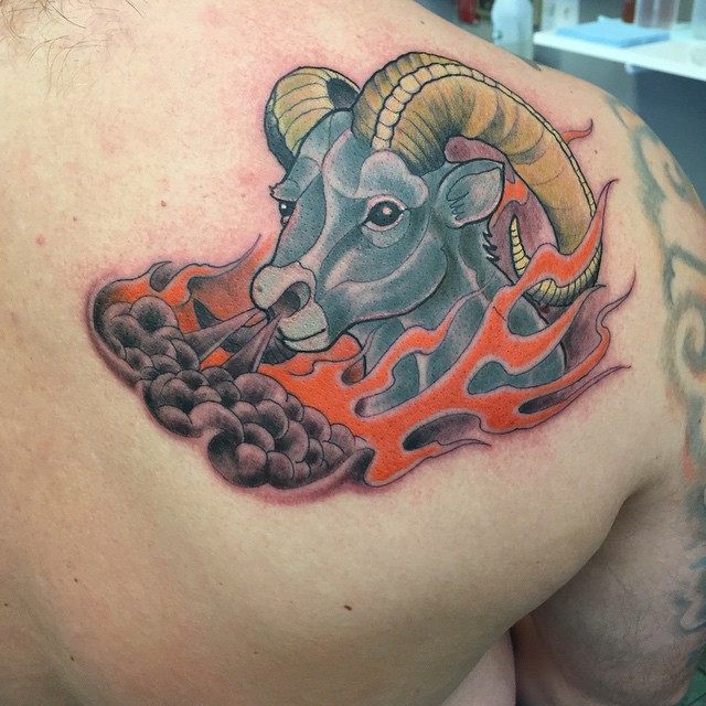 55 Best Aries Symbol Tattoo Designs - Do You Believe in Astrology?(2019)