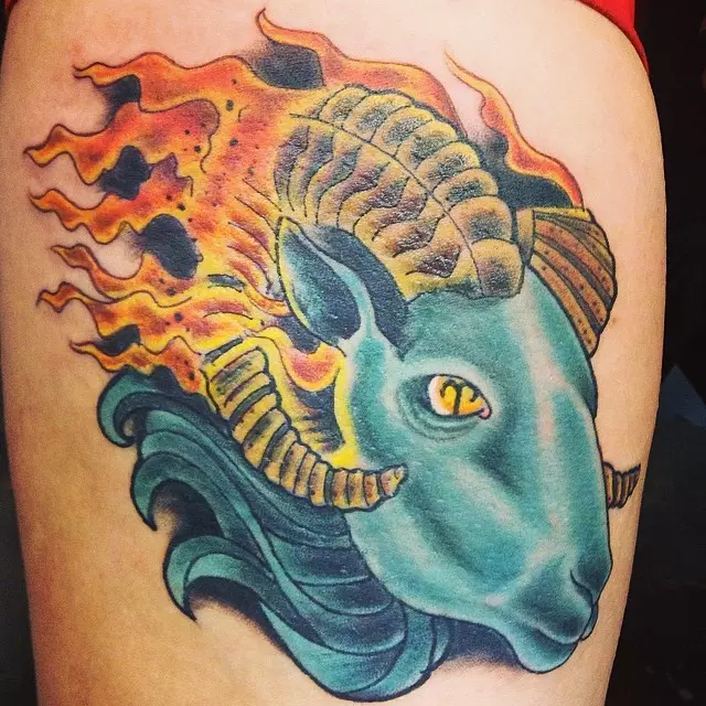 Tattoo uploaded by Liz Crawford • Aries tattoo • Tattoodo