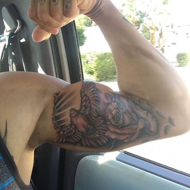 bicep tattoos