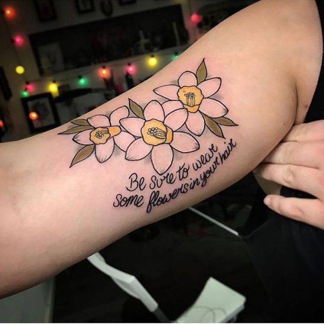 tattoo quotes on inner arm