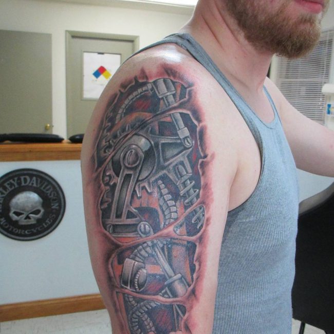 biomechanical tattoo_