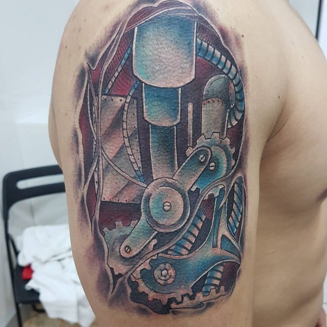 biomechanical tattoo_