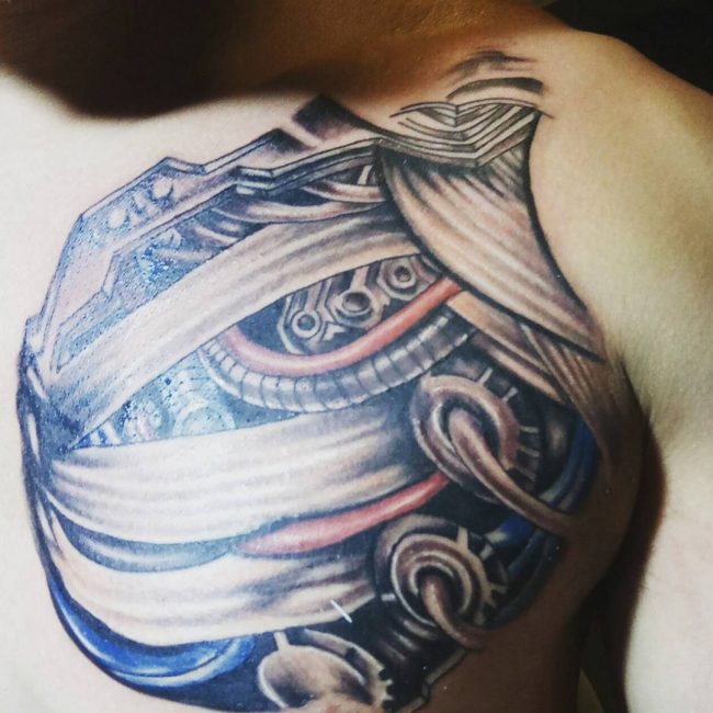 biomechanical tattoo