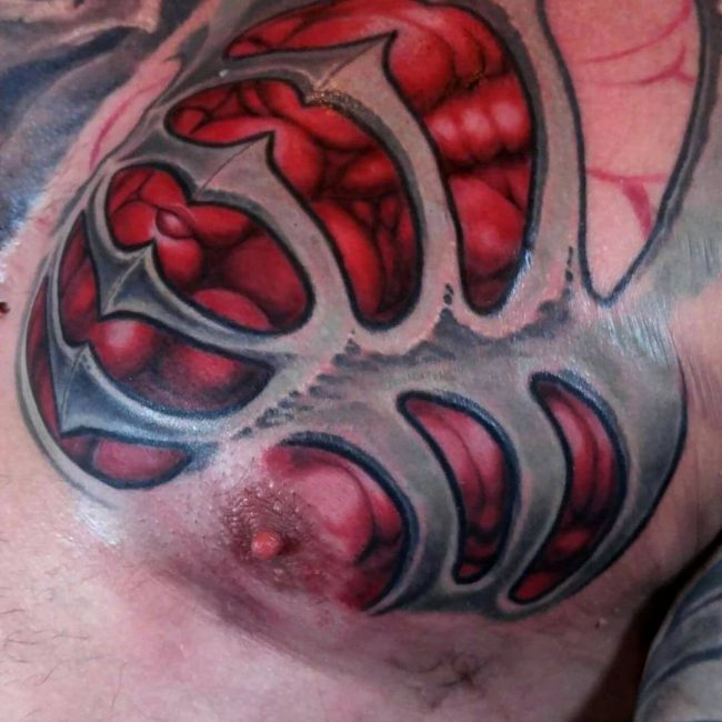 biomechanical tattoo