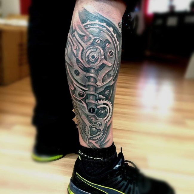 biomechanical tattoo