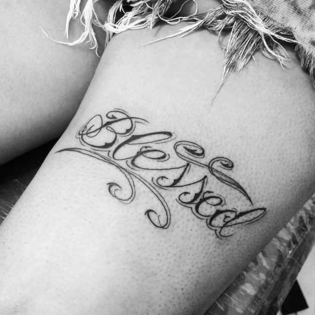 blessing tattoos