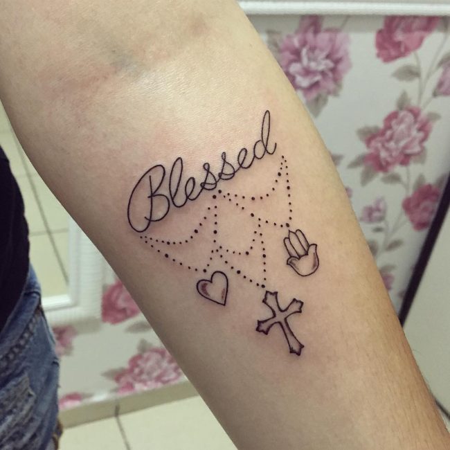 blessing tattoos