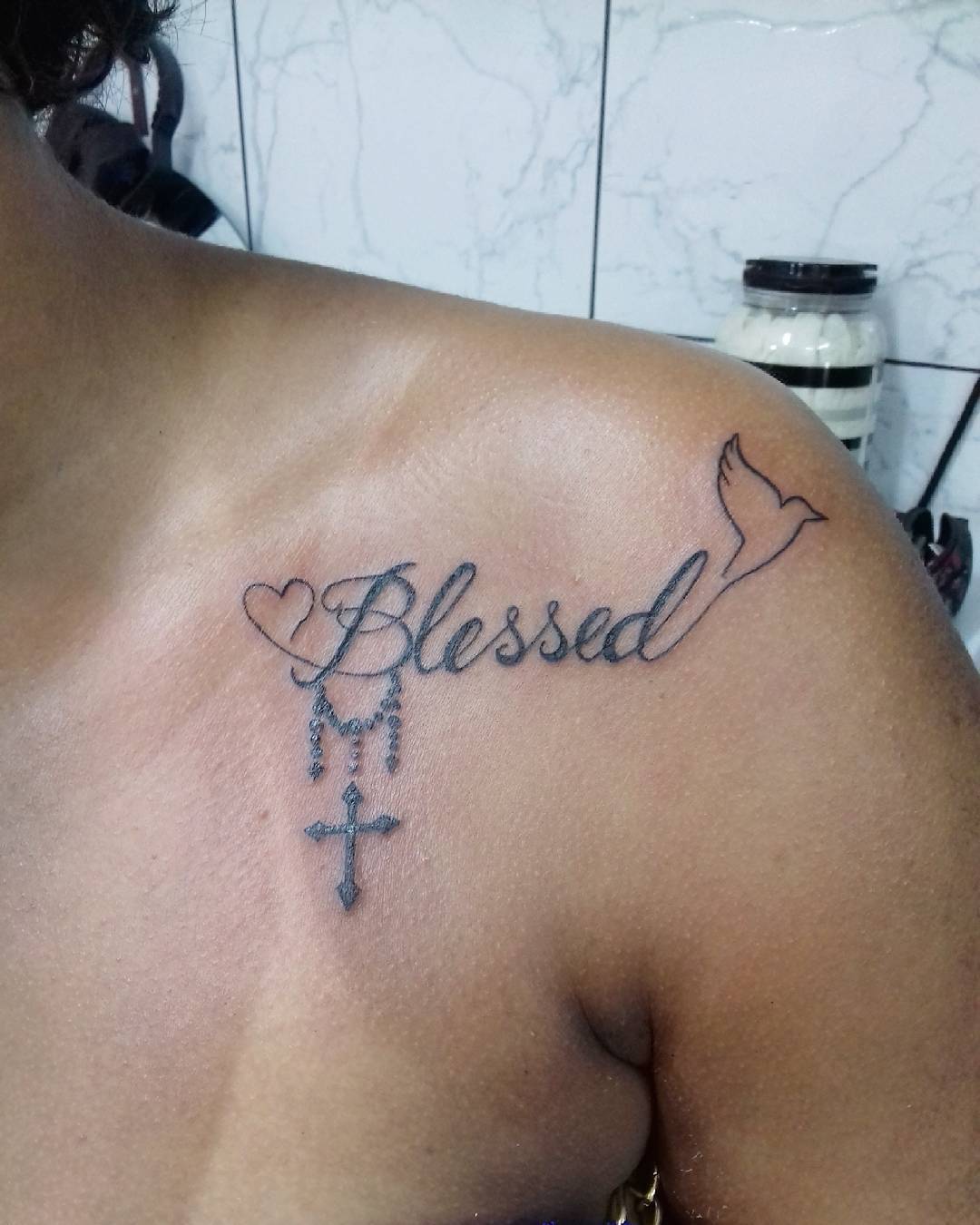 truly blessed tattoo