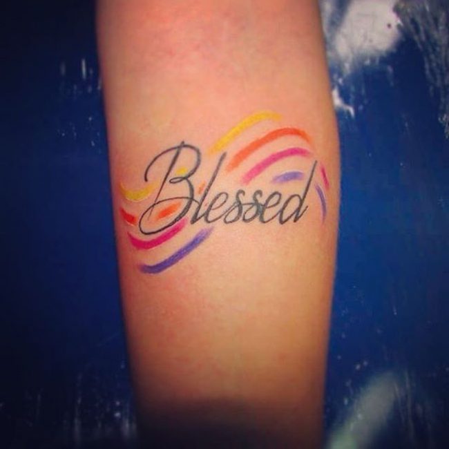 blessing tattoos