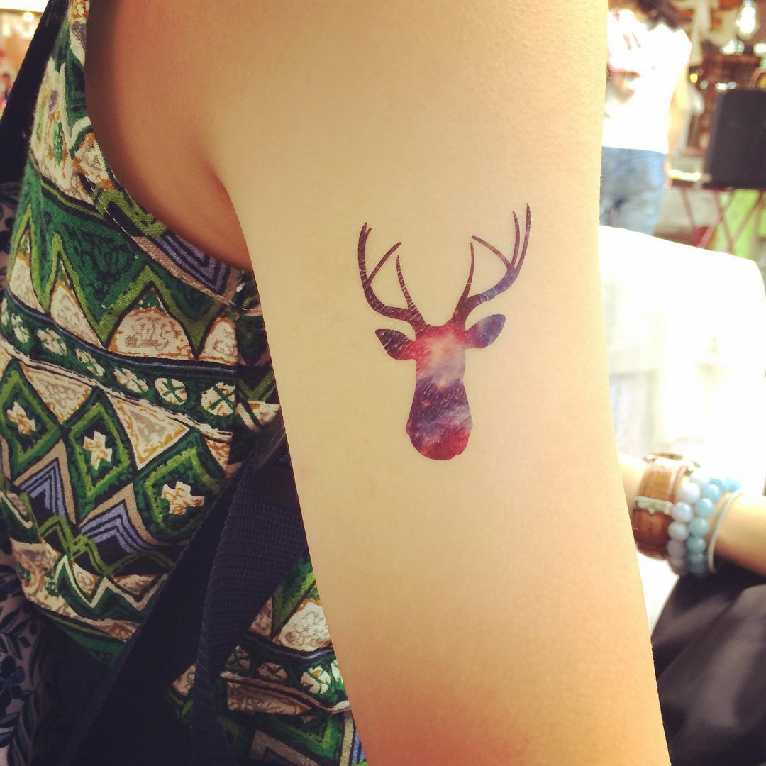 deer tattoos.
