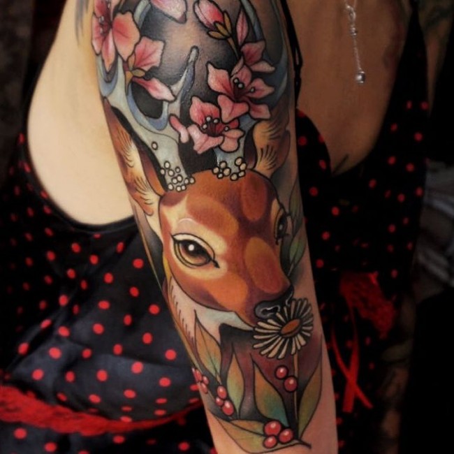 deer tattoos (2)