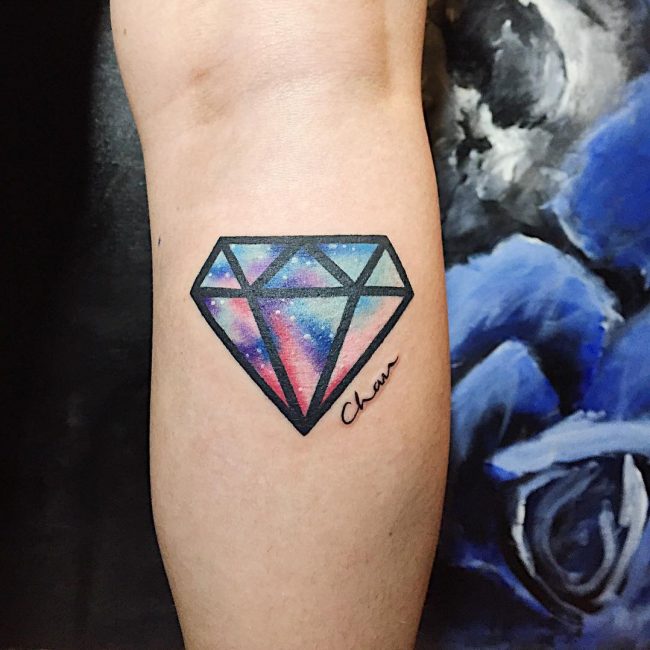 diamond tattoo