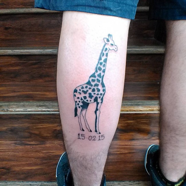 giraffe tattoos