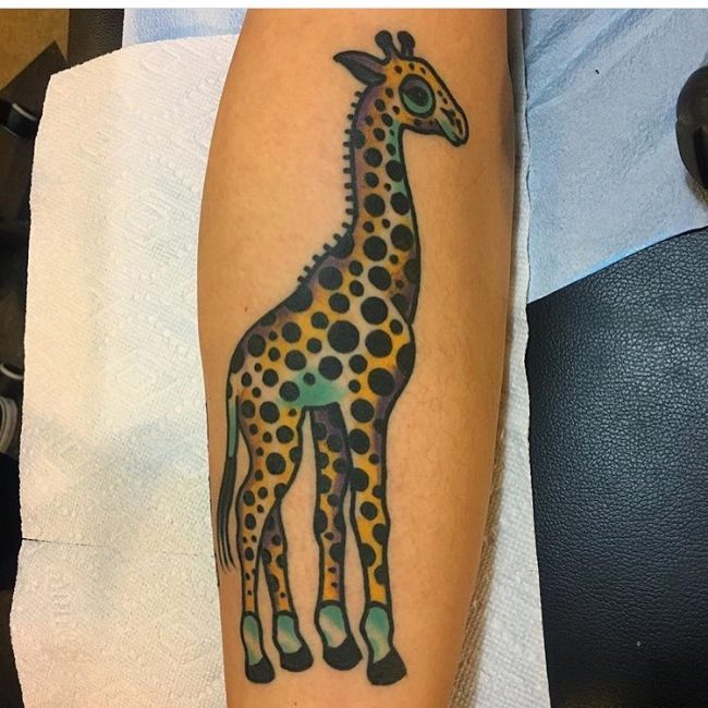 giraffe tattoos