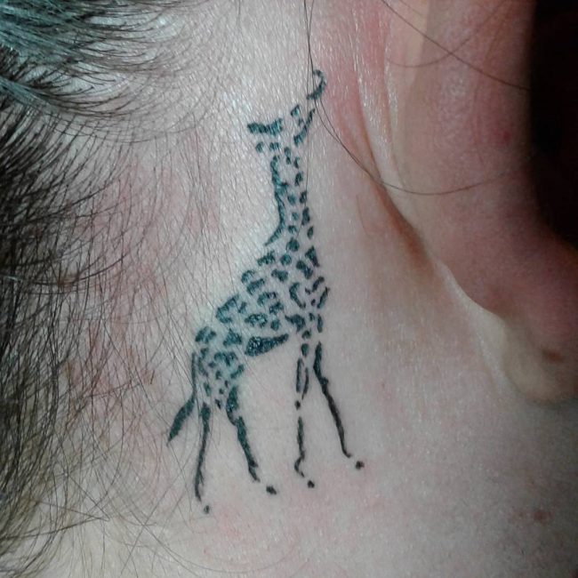 giraffe tattoos