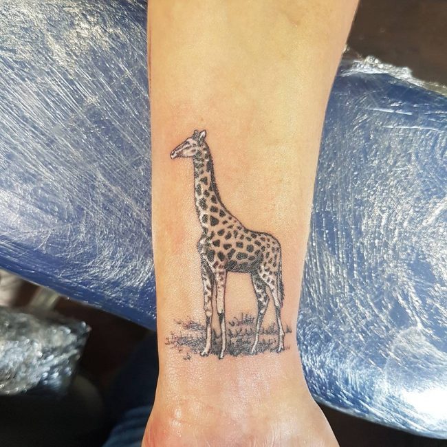 giraffe tattoos