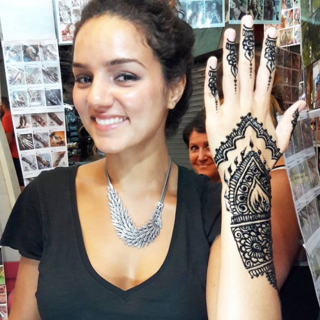 henna tattoo