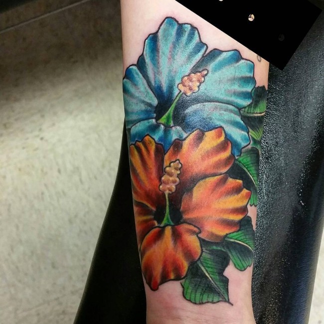 hibiscus tattoo 