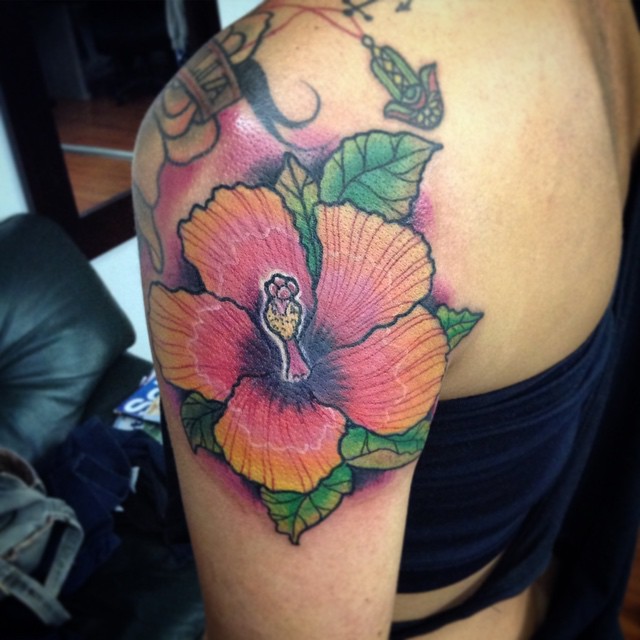 hibiscus tattoo 