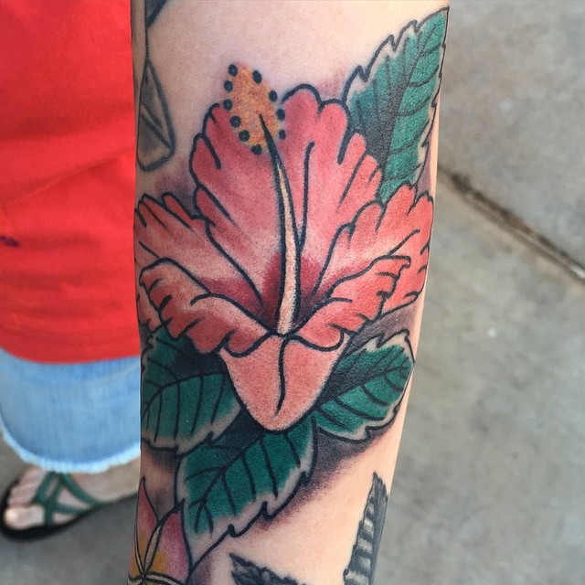 hibiscus tattoo 