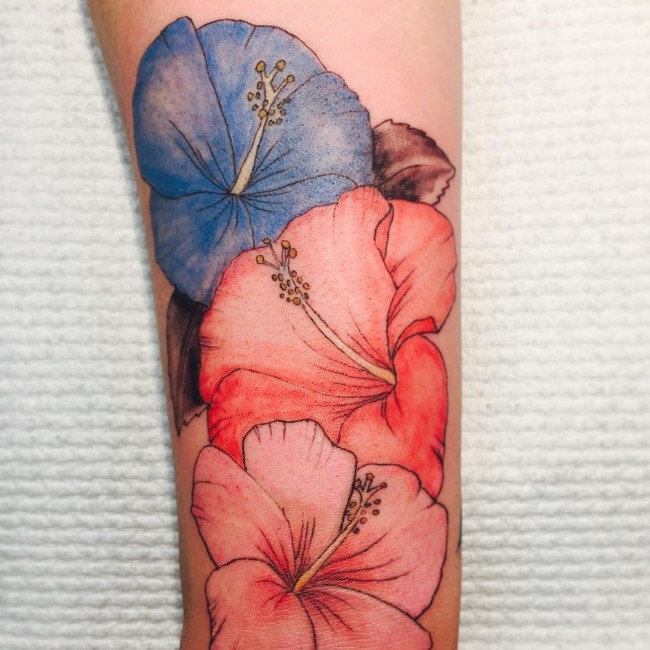 hibiscus tattoo 