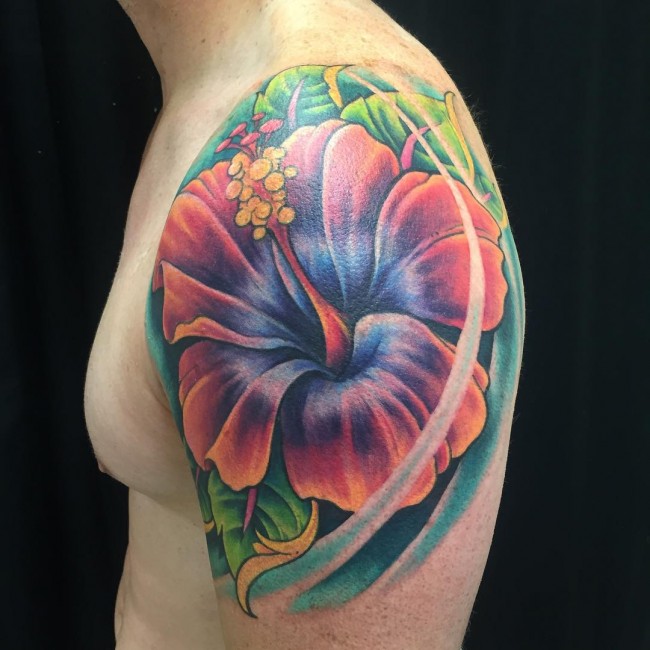 hibiscus tattoo 