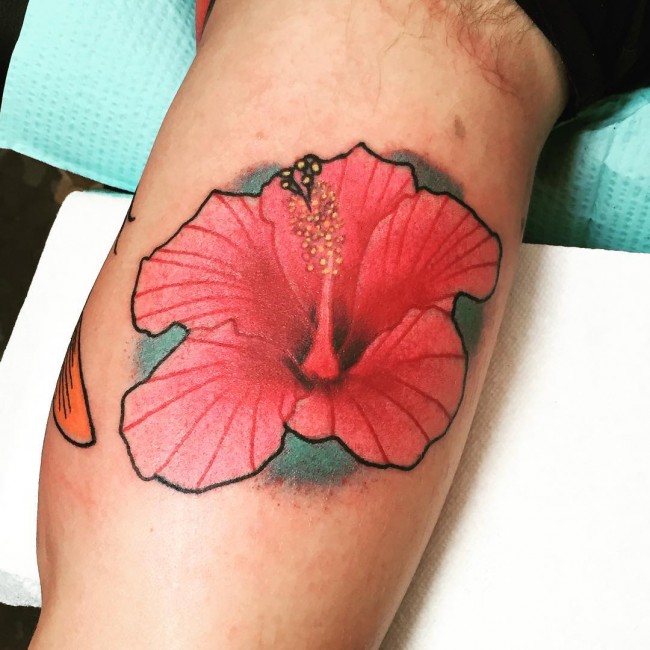 hibiscus tattoo 