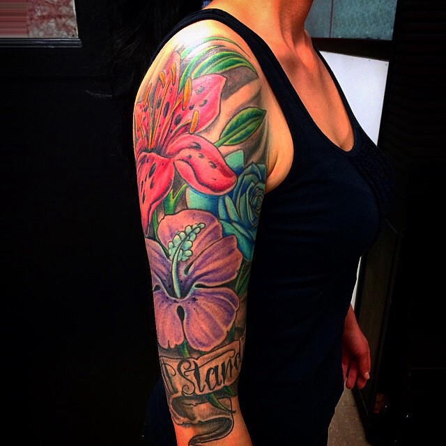 11 Vibrant Hibiscus Tattoos  Tattoodo