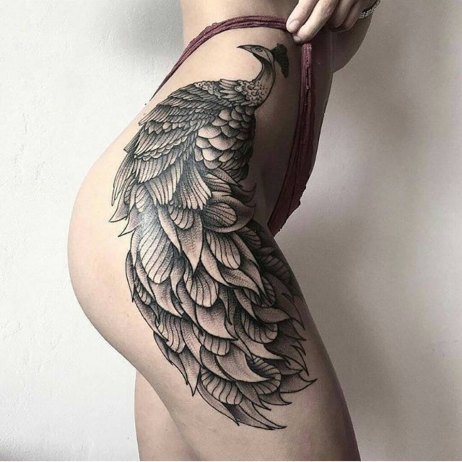 105+ Best Hip Tattoo Designs & Meanings for Girls - (2019)