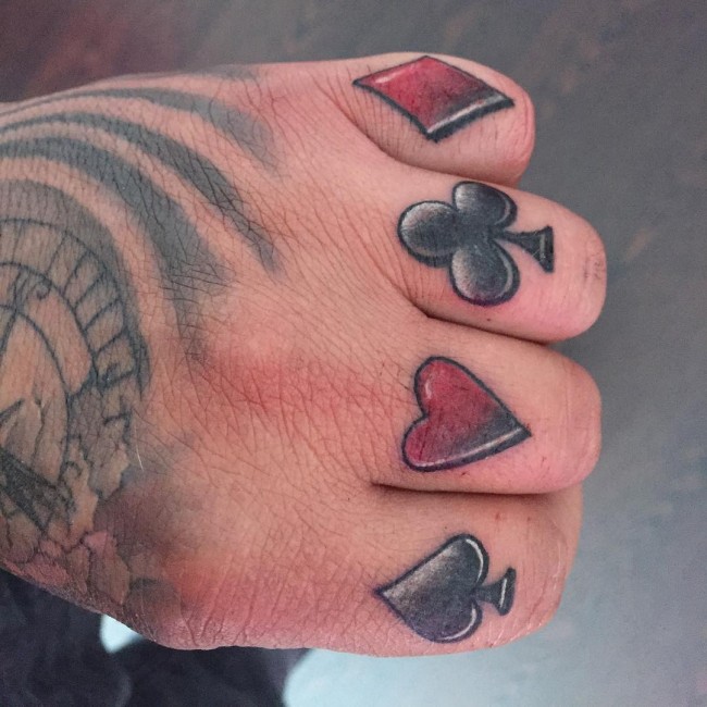 knuckle tattoos