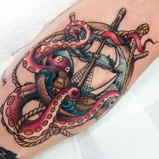 Kraken Tattoos