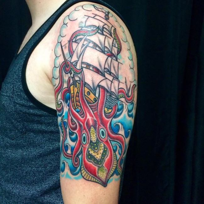 Kraken Tattoos