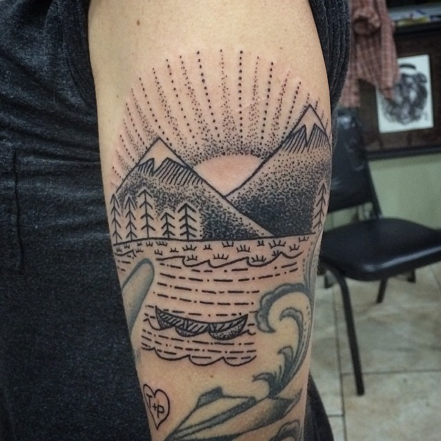 mountain tattoos