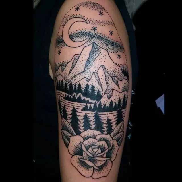 mountain tattoos