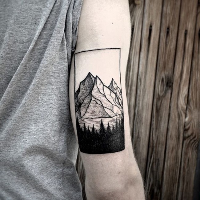 mountain tattoos