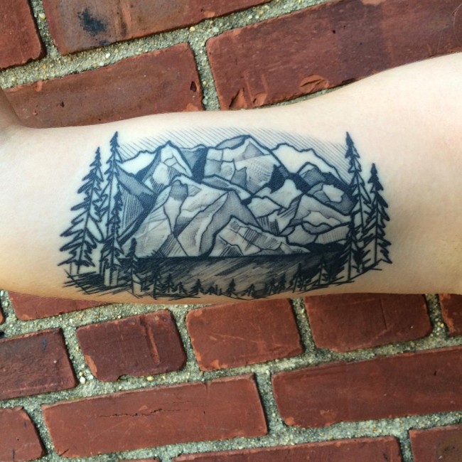 mountain tattoos