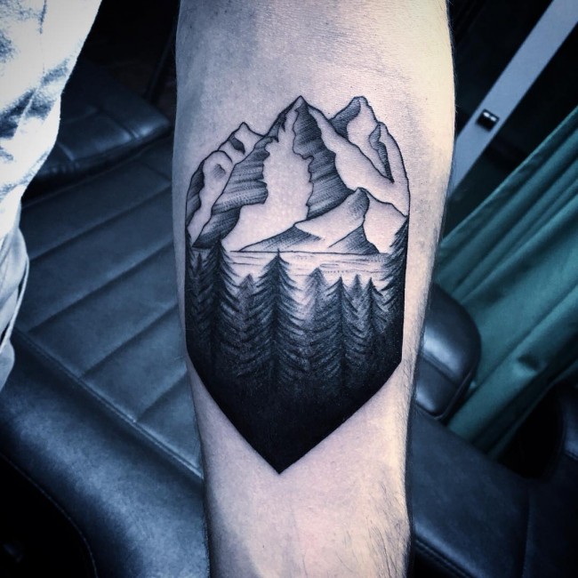 mountain tattoos