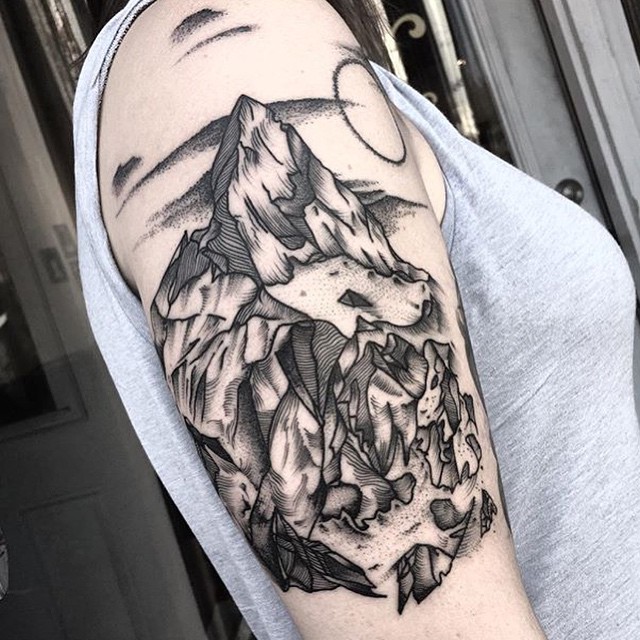 mountain tattoos