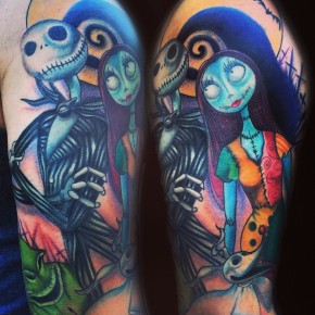 75+ best Nightmare Before Christmas Tattoo Design Ideas (2019)