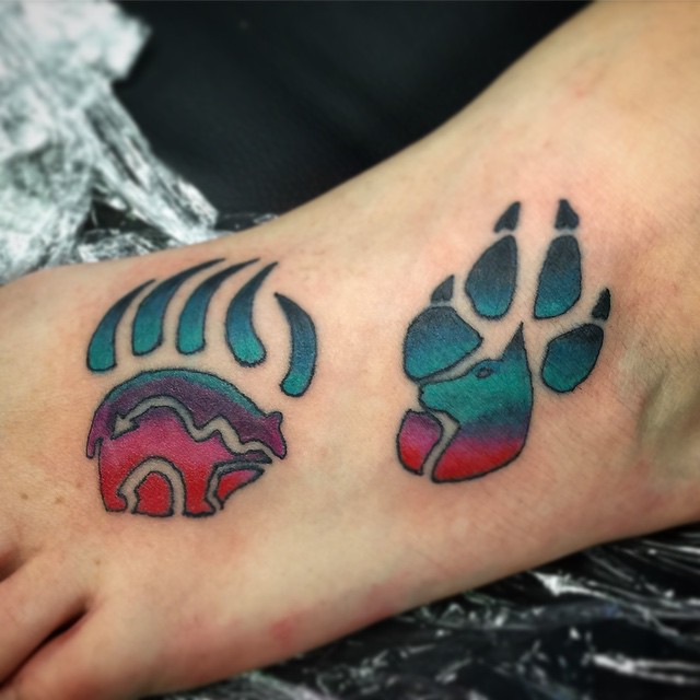 90+ Best Paw Print Tattoo Meanings and Designs - Nice Trails (2019)