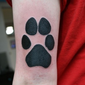 90+ Best Paw Print Tattoo Meanings and Designs - Nice Trails (2019)