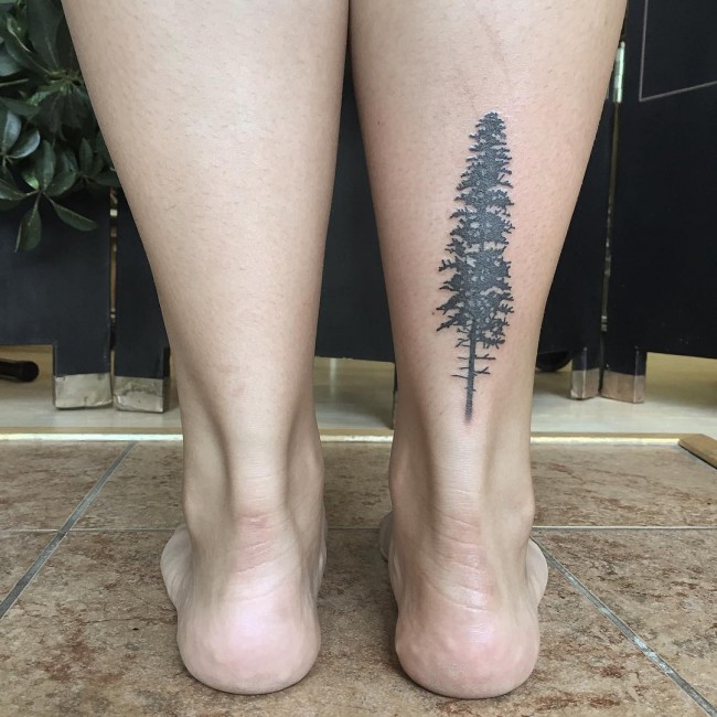 pine tree tattoos