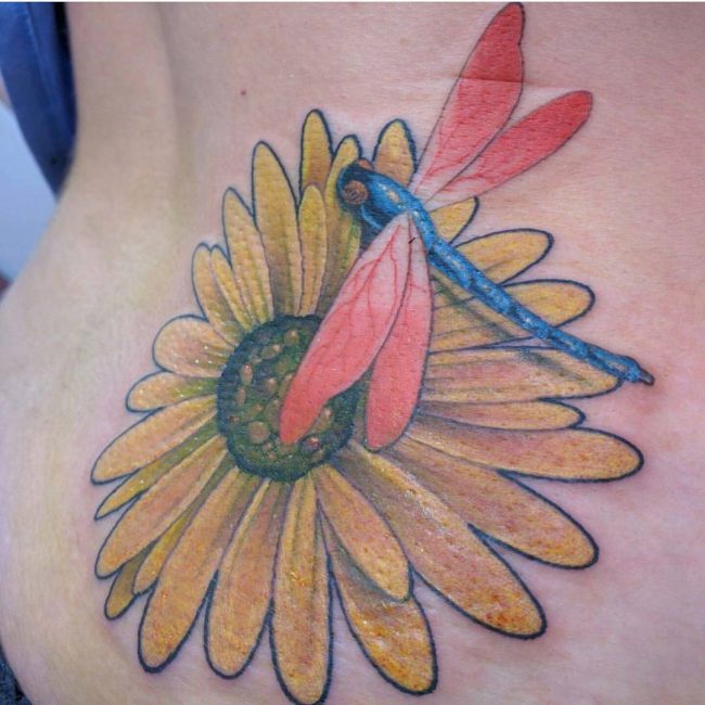 sunflower tattoo_