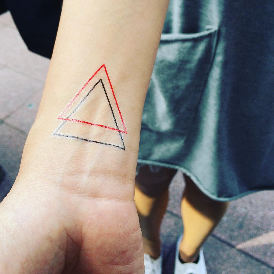 65+ Best Triangle Tattoo Designs & Meanings Sacred Geometry (2019)