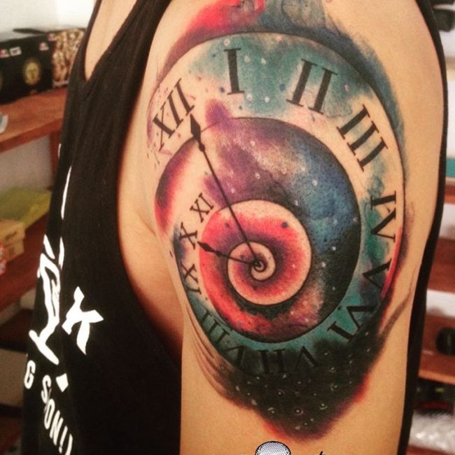 watercolor tattoo