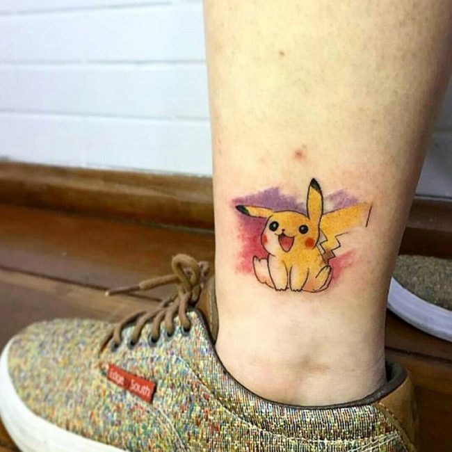 watercolor tattoo