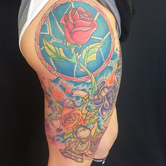 watercolor tattoo